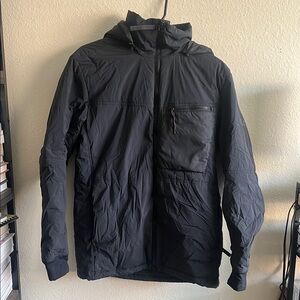 Mountain Standard Colorado Men's Insulated Black Winter Jacket - Removable Hood